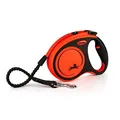 Następne zdjęcie produktu Flexi Xtreme M pásek 5 m, max. 35 kg, černá/oranžová