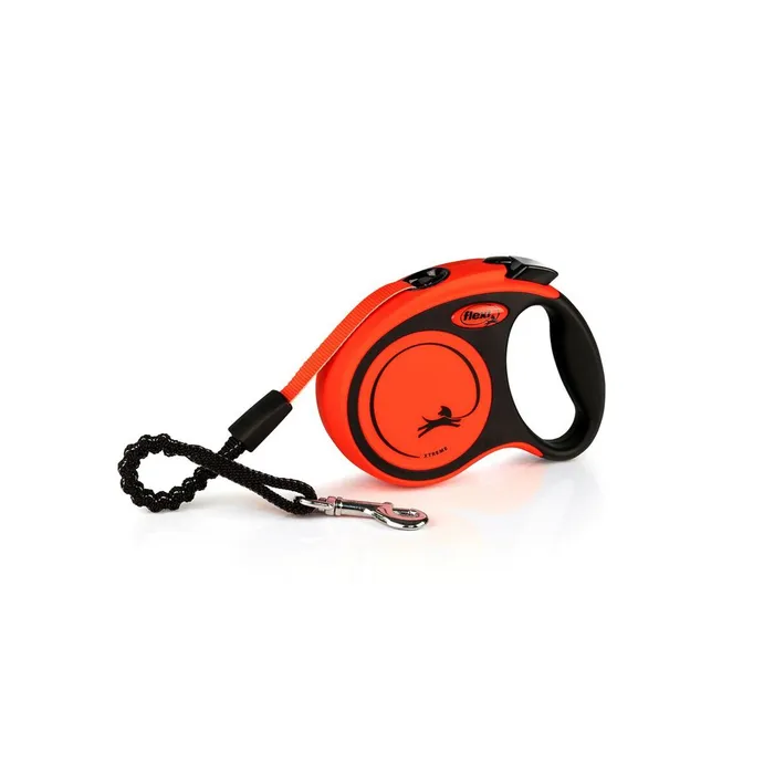 Główne zdjęcie produktu Flexi Xtreme XS pásek 3 m, max. 15 kg, černá/oranžová