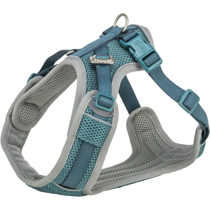 Główne zdjęcie produktu FlexMesh Premium postroj, široký střih, petrolejováS-M: 48-69 cm/ 20 mm