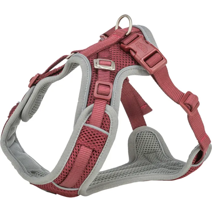 Główne zdjęcie produktu FlexMesh Premium postroj, široký střih, sangriaXS-S: 40-57 cm/ 15 mm
