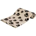 Następne zdjęcie produktu Kocyk polarowy BEANY 100x70cm - beżowy z czarnymi nóżkami