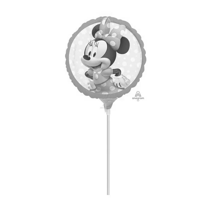 Główne zdjęcie produktu Fóliový party balónek kulatý Minnie Mouse Forever