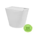 Kubełek zamykany (PAP/PE) biały 500ml/16oz [50 szt]