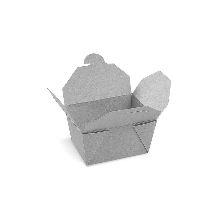 Główne zdjęcie produktu Food box (FSC Mix/PET) nepromastitelný kraft `S` 110 x 95 x 65 mm 700ml [50 ks]