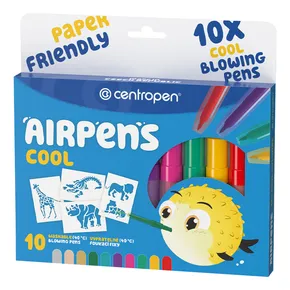 Długopisy CENTROPEN 1500, 10 szt. Air Pens Fajny zestaw