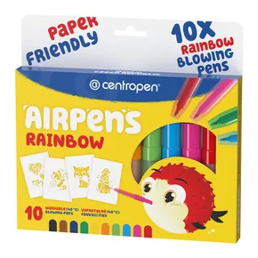 Długopisy CENTROPEN 1500, 10 szt. Air Pens Rainbow