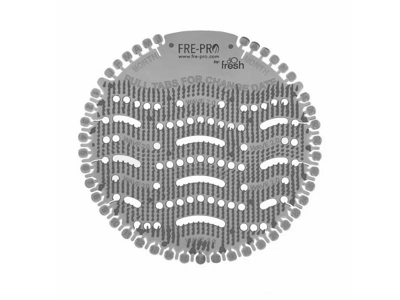 Główne zdjęcie produktu Fre Pro vonné sítko do pisoáru Wave 2 Kiwi Grapefruit - sv. červená [2 ks]