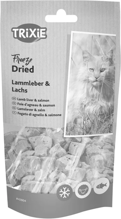 Główne zdjęcie produktu Freeze Dried - mrazem sušené pamlsky s jehněčím a lososem, 25 g