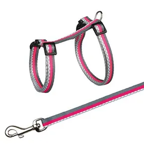 Szelki dla kota FRESHLINE ze smyczą 27-45cm/10mm/1,2m