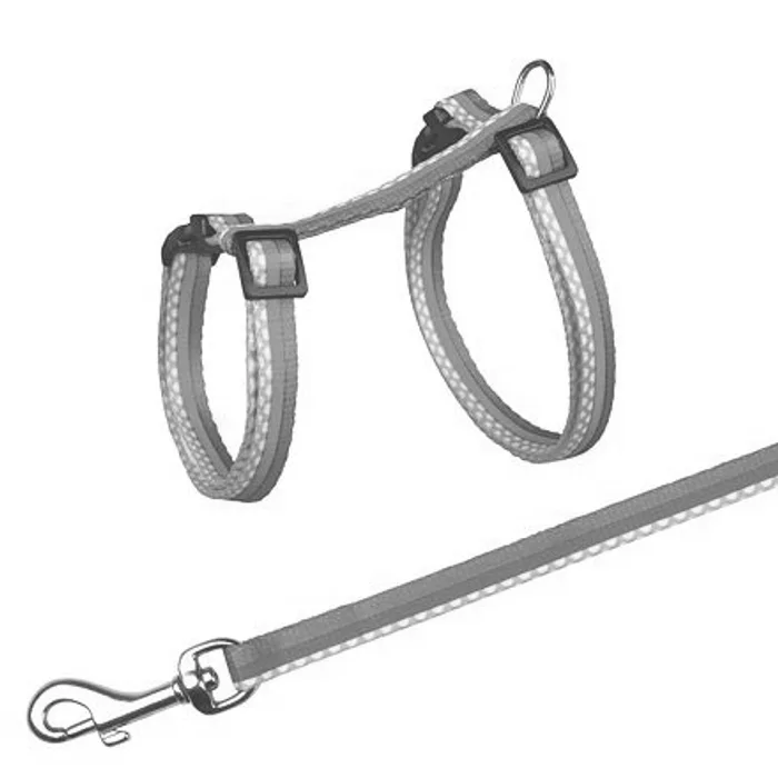 Główne zdjęcie produktu FRESHLINE postroj s vodítkem pro kočku 27-45cm/10mm/1,2m