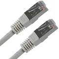 Patchcord FTP kat.5e RJ45 M-25m ekranowany szary oszczędny