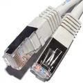 Następne zdjęcie produktu Patchcord FTP kat.5e RJ45 M-50m ekranowany szary oszczędny