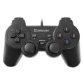 Gamepad Defender Omega, 12przycisk, USB, czarny, wibrujący, Windows R XP/VISTA/7/8/10