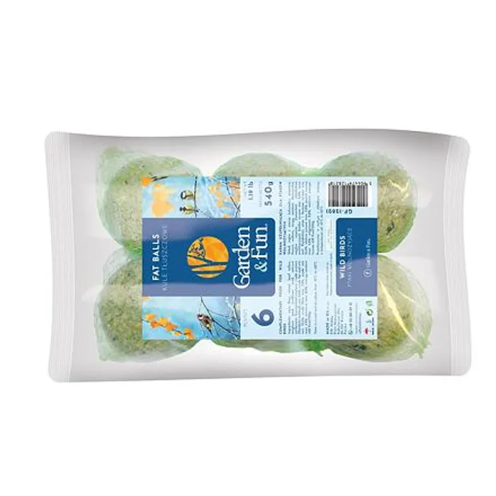 Główne zdjęcie produktu GARDEN FUN balení lojových koulí pro ptáky á 90g (6 ks v bal)