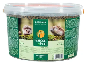 GARDEN FUN karma dla dzikich jeży wiaderko 1,6 kg