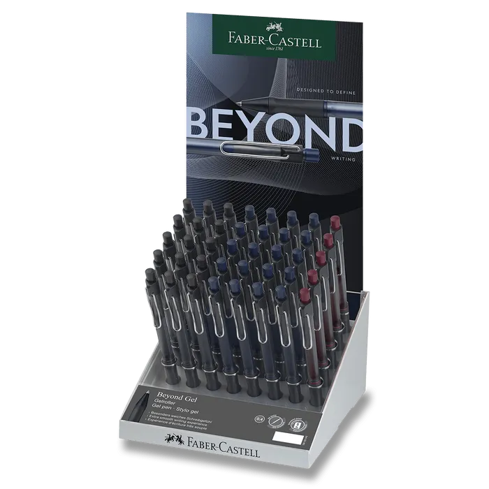 Główne zdjęcie produktu Gelové kuličkové pero Faber-Castell Beyond Gel - stojánek, 40 ks