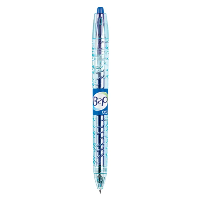 Główne zdjęcie produktu Gelové pero "B2P", modrá, 0,32mm, stiskací mechanismus, PILOT