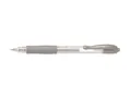 Długopis żelowy G-2 Metallic, srebrny, 0,32 mm, mechanizm ściskania, PILOT