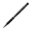Długopis żelowy "UM-153", czarny, 0,5mm, z skuwką, UNI
