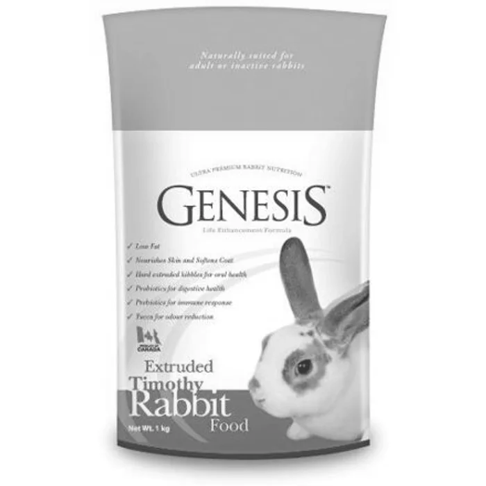 Główne zdjęcie produktu GENESIS TIMOTHY RABBIT FOOD 1 kg granulované k.pro králíky