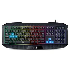 Genius GX GAMING Scorpion K215, klawiatura CZ/SK, gamingowa, przewodowa odporna na zalanie