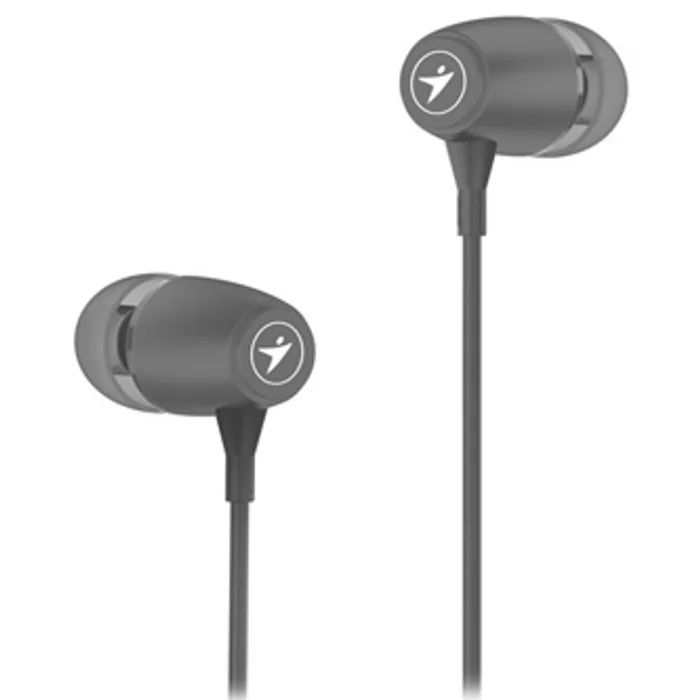 Główne zdjęcie produktu Genius HS-M318, sluchátka s mikrofonem, bez ovládání hlasitosti, černá, 2.0, špuntová, 3.