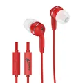 Następne zdjęcie produktu Genius HS-M320, słuchawki, bez regulacji głośności na przewodzie, czerwony, douszne typ 3.5 mm jack