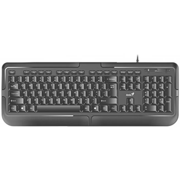 Główne zdjęcie produktu Genius KB-118, Klávesnice CZ/SK, klasická, voděodolná typ drátová (PS/2), černá