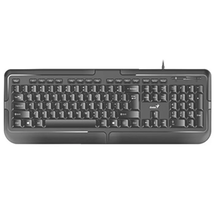 Główne zdjęcie produktu Genius KB-118, Klávesnice CZ/SK, klasická, voděodolná typ drátová (USB), černá