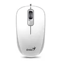 Genius Mysz DX-110, 1000DPI, optyczna, 3kl., przewodowa USB, biała