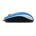Genius Mysz DX-110, 1000DPI, optyczna, 3kl., przewodowa USB, niebieska, standardowy, uniwersalny
