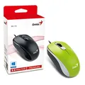 Następne zdjęcie produktu Genius Mysz DX-110, 1000DPI, optyczna, 3kl., przewodowa USB, zielona