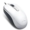 Genius Mysz DX-120, 1200DPI, optyczna, 3kl., przewodowa USB, biała, standardowy, uniwersalny