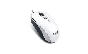 Genius Mysz DX-120, 1200DPI, optyczna, 3kl., przewodowa USB, biała, standardowy, uniwersalny