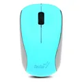 Następne zdjęcie produktu Genius Mysz NX-7000, 1200DPI, 2.4 [GHz], optyczna, 3kl., bezprzewodowa, niebieska, Blue-Eye sensor