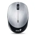 Genius Mysz NX-9000BT, 1200DPI, Bluetooth, optyczna, 3kl., bezprzewodowa, srebrna, wbudowany akumulator, bluetooth