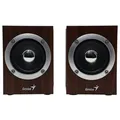Następne zdjęcie produktu Genius reproduktory SP-HF280, 2.0, 6W, hnědé, regulace hlasitosti, 3,5 mm jack (USB), 100