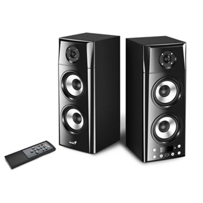 Główne zdjęcie produktu Genius reproduktory SP-HF2800 BT, 2.0, 60W, černé, dálkové ovládání, BT 5.0, 3pásmové, LC