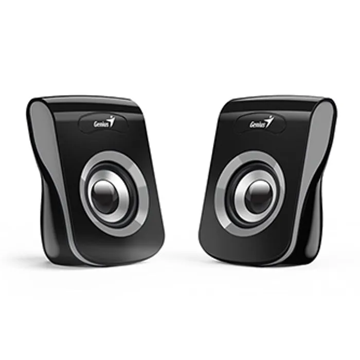 Główne zdjęcie produktu Genius reproduktory SP-Q180, 2.0, 6W, černošedé, regulace hlasitosti, stolní, 150Hz-20kHz