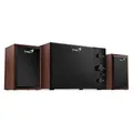 Genius reproduktory SW-2.1 350, 2.1, 15W, hnědo-černé, ovládací panel, ovládaní basů a vý