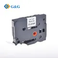 G&G kompatybilny taśma do drukarek etykiet, dla Brother, TZE-131, czarny druk/przezroczysty podkład, laminowane, 8m, 12mm