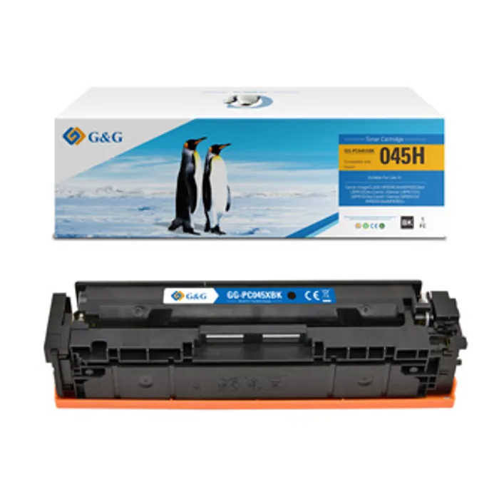 Główne zdjęcie produktu G&G kompatibilní toner s 045H, black, NT-PC045XBK, pro Canon MF634Cdw, MF632Cdw, LBP612Cd