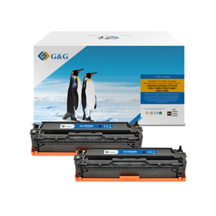 Główne zdjęcie produktu G&G kompatibilní toner s CB540A, black, NT-PH540UBK, pro HP Color Laserjet CP1210/CP1215/
