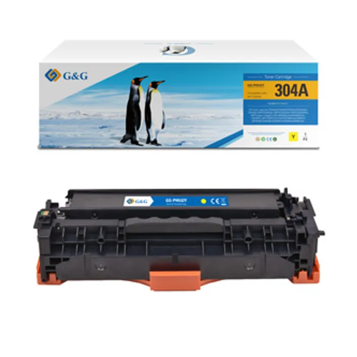 Główne zdjęcie produktu G&G kompatibilní toner s CC532A, black, NT-PH532UY, pro HP Color LaserJet CP2020/CP2025/C