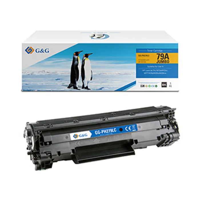 Główne zdjęcie produktu G&G kompatibilní toner s CF279A, black, 1000str., NT-PH279LC, pro HP LaserJet Pro M12, Pr