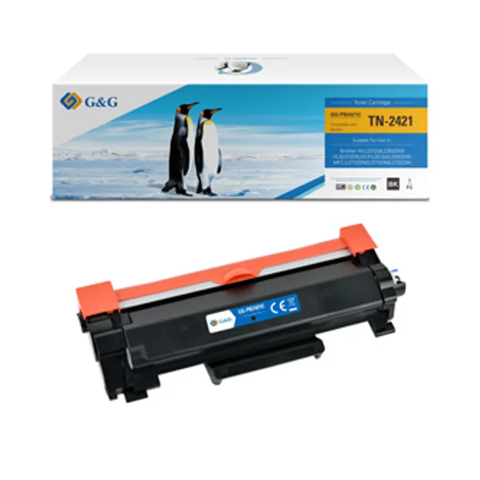 Główne zdjęcie produktu G&G kompatibilní toner s TN2421, black, 3000str., NT-PB2421C, pro Brother DCP-L2532DW, DC