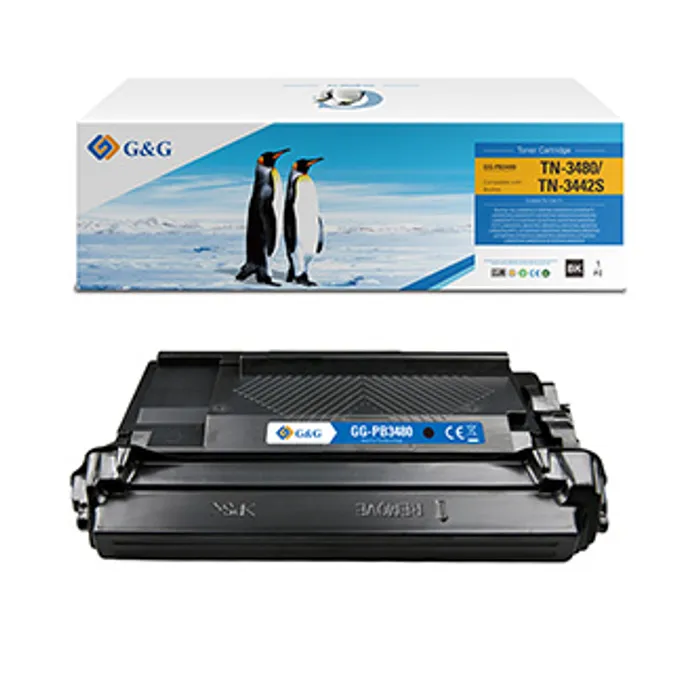 Główne zdjęcie produktu G&G kompatibilní toner s TN3480, black, 8000str., NT-PB3480, pro Brother HL-L6400DW, N