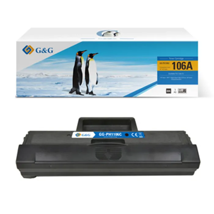 Główne zdjęcie produktu G&G kompatibilní toner s W1106A, black, NT-PH1106, pro HP LaserJet MFP 135a/135w/137fnw/