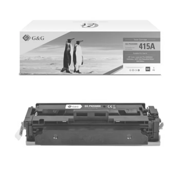 Główne zdjęcie produktu G&G kompatibilní toner s W2030A, black, NT-PH2030BK, bez čipu, pro HP Color LaserJet Pro