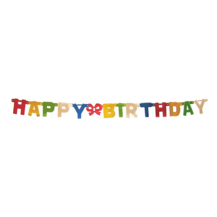 Główne zdjęcie produktu Girlanda HAPPY BIRTHDAY 1,5 m (průměr 11 cm) [1 ks]